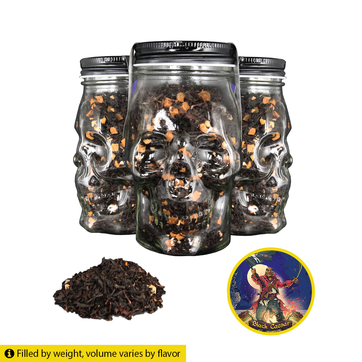 Black Caesar | Salted Caramel | Black Tea | Caffeinated - Image 3