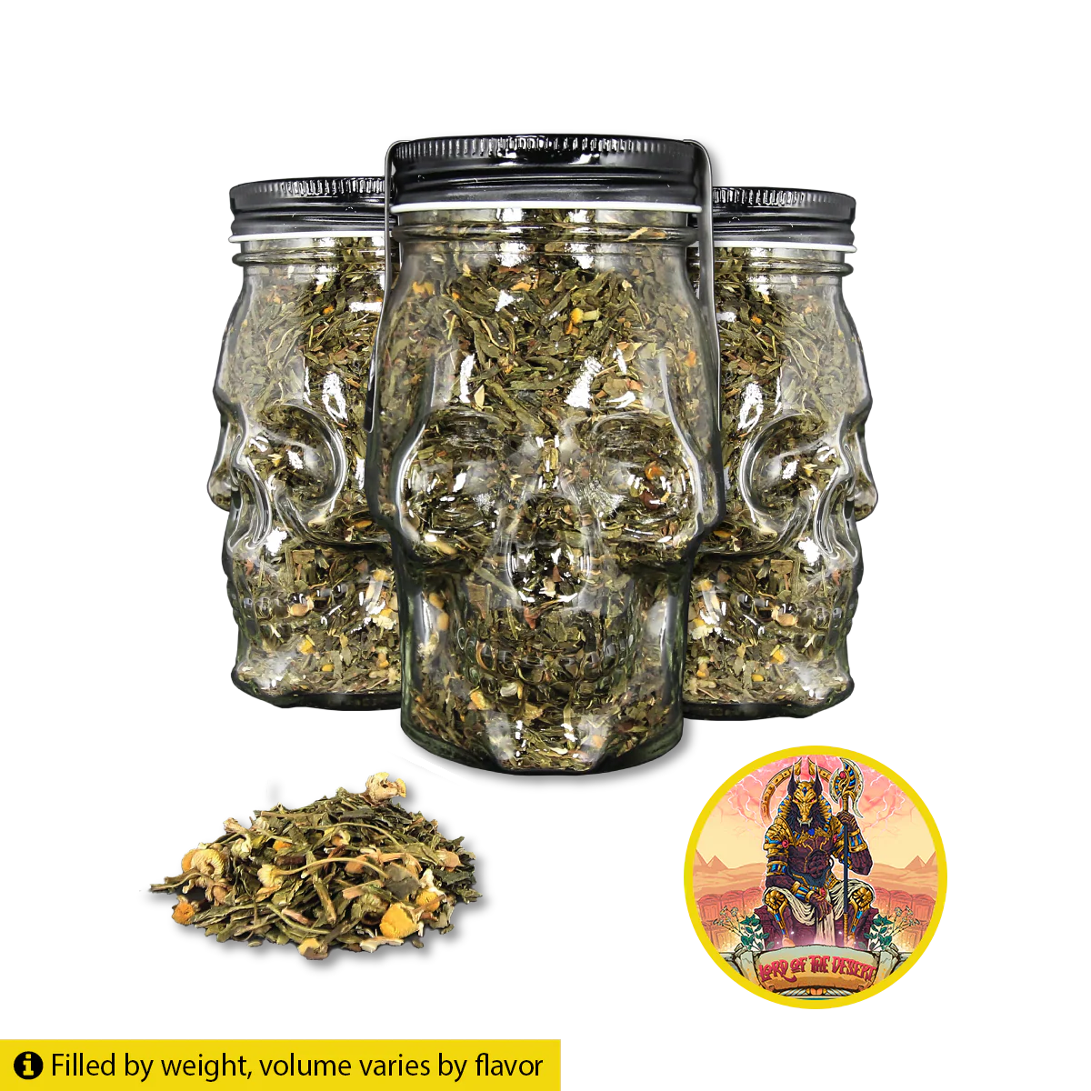Lord of the Desert | Peppermint, Chamomile | Green Tea | Caffeinated - Image 3