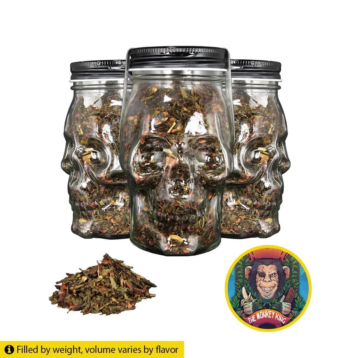 The Monkey King | Chocolate, Banana & Walnut | Green Tea | Caffeinated - Image 3